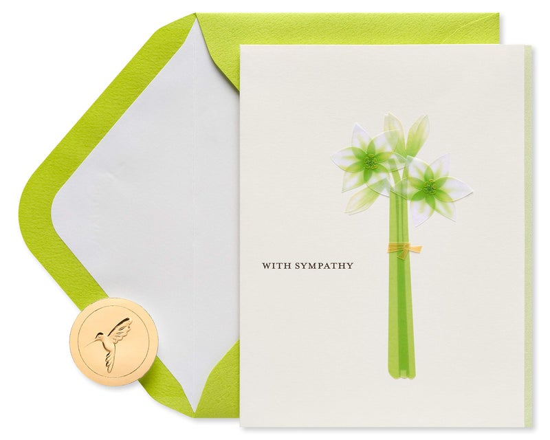Papyrus Sympathy Card (Comfort and Support) - Image 1